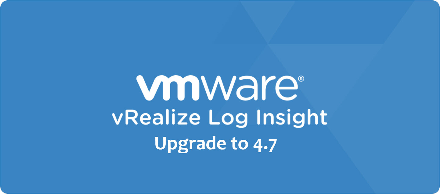 Upgrade محصول vRealize Log Insight